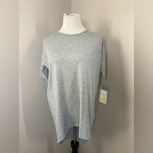 LuLaRoe Irma Tunic Style Top NWT Light Gray